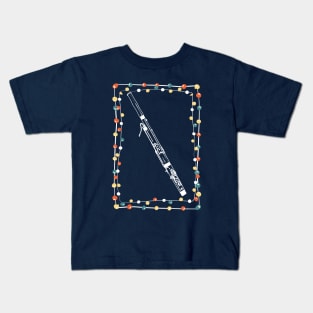 Christmas Bassoon Kids T-Shirt